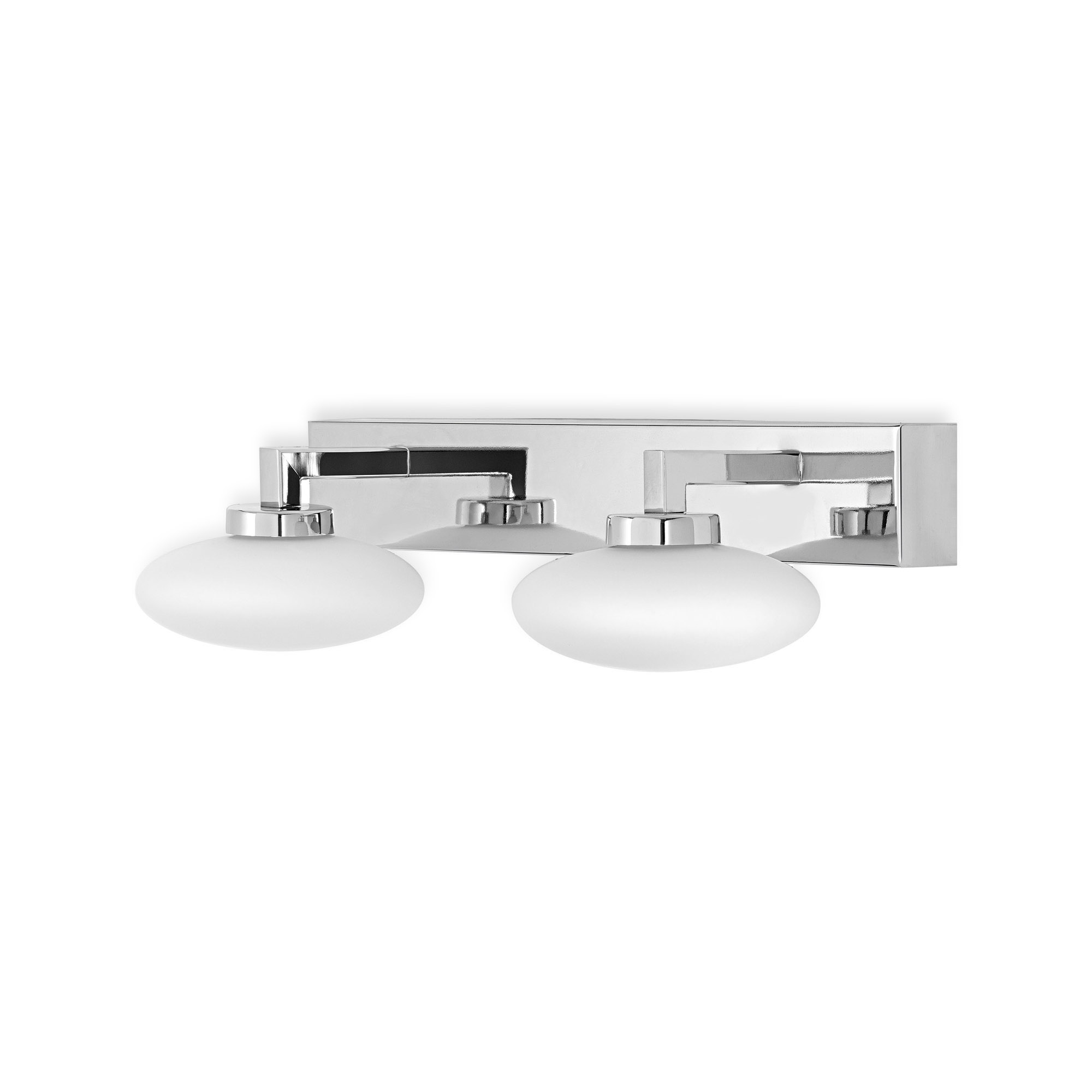 LEDVANCE SMART+ WiFi Tunable White LED Wall Light ORBIS Elypse 340mm IP44 silver 1000lm