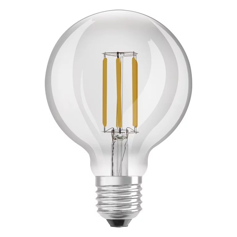 Ledvance Globe95 Filament LED Bulb 4-60W E27 830 A-class clear