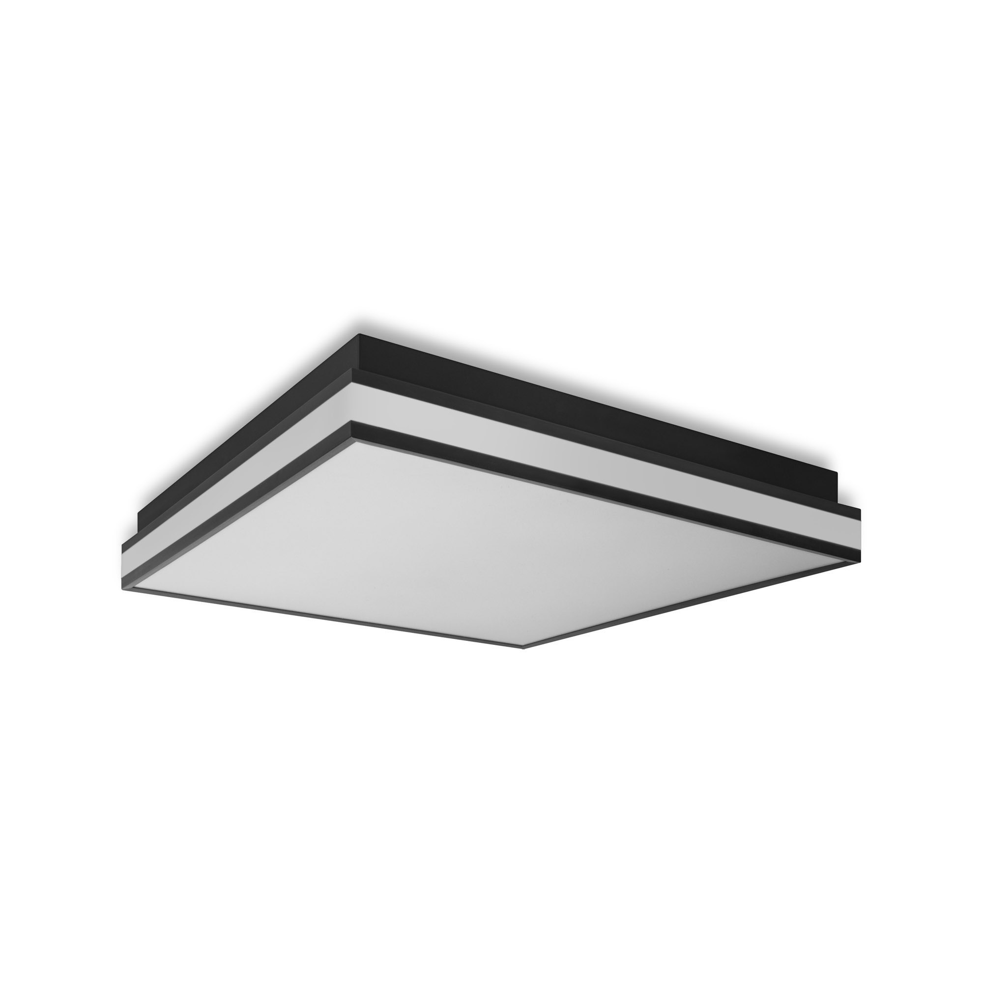 LEDVANCE SMART+ WiFi Tunable White LED Ceiling Light ORBIS MAGNET 450x450mm black 4200lm