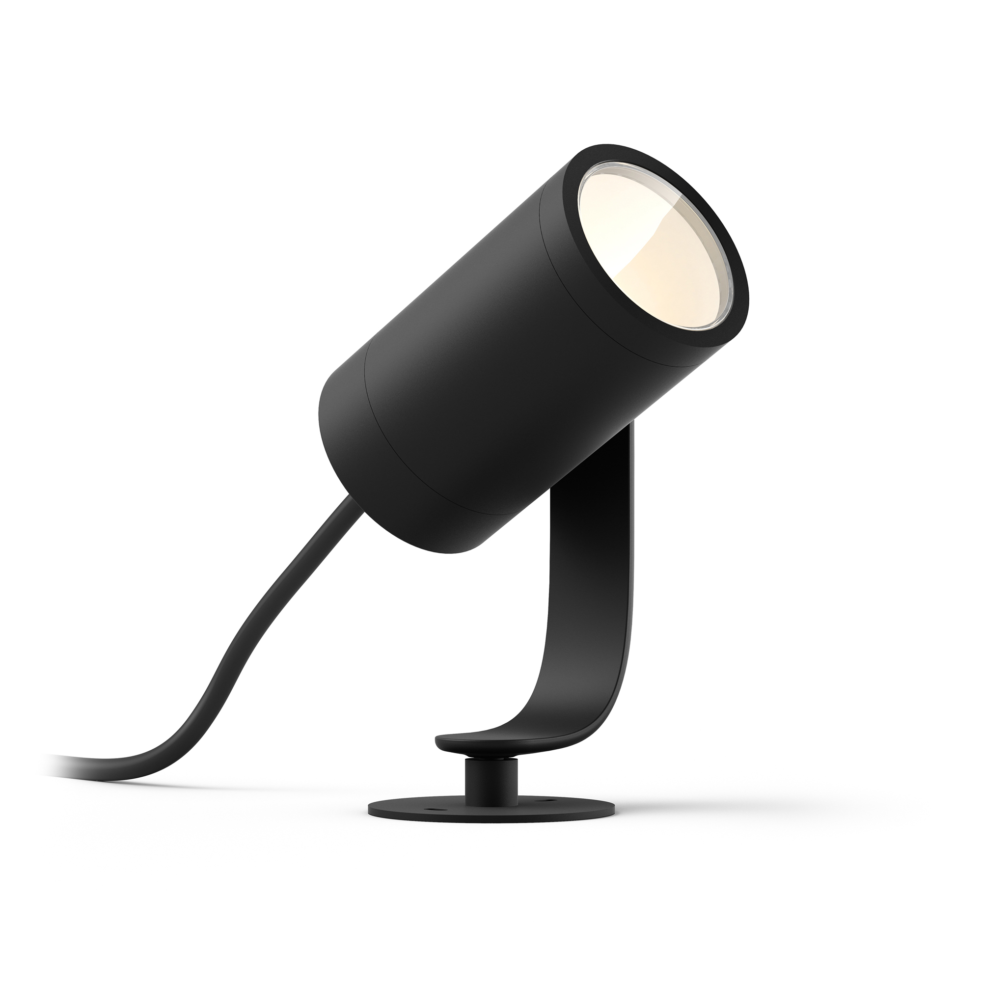 Philips Hue LED Spot Lily black single flame, Extension 640lm