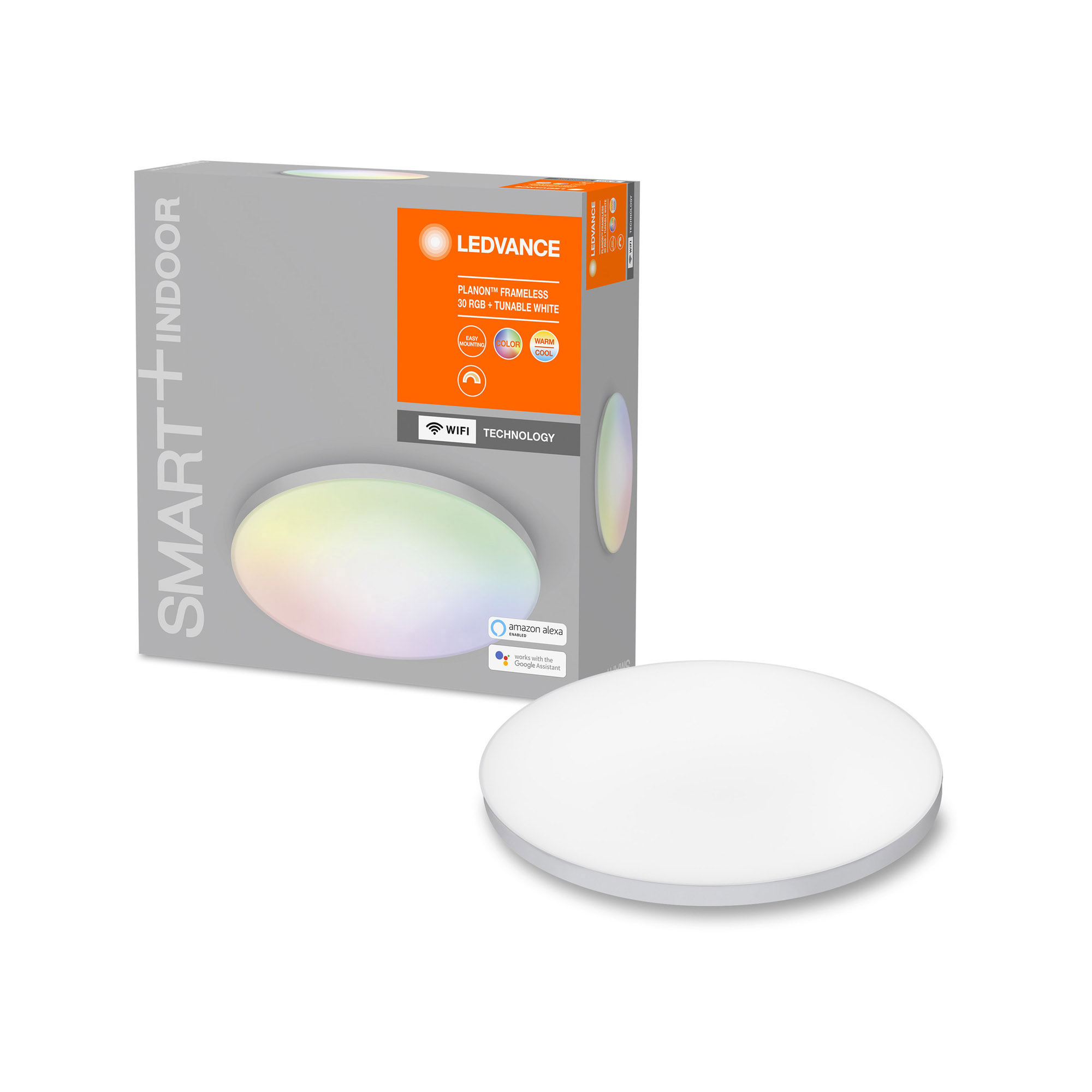 LEDVANCE SMART+ WiFi RGB Tunable White LED Panel PLANON FRAMELESS 30cm 1600lm