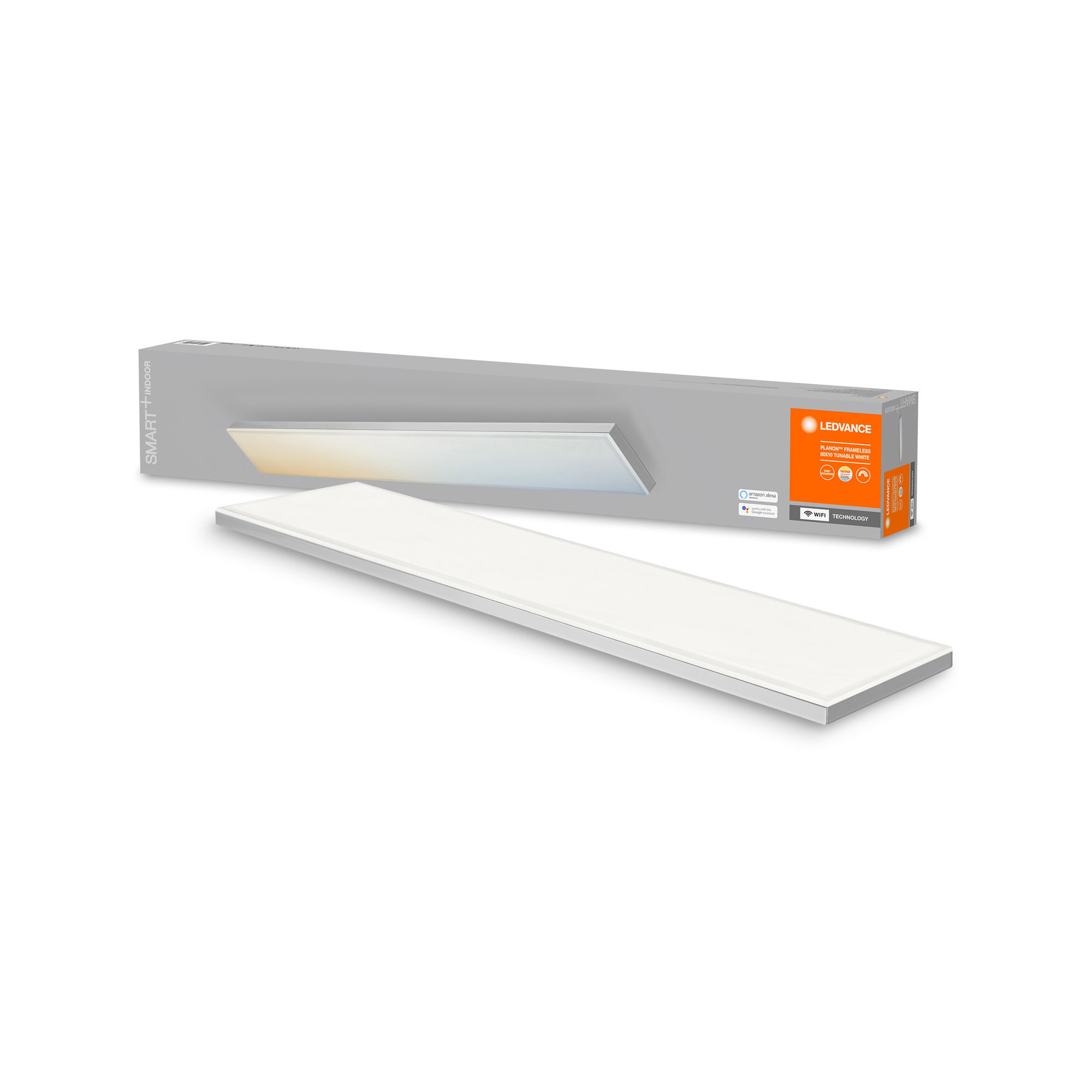 LEDVANCE SMART+ WiFi Tunable White LED Panel PLANON FRAMELESS 80x10cm 2000lm
