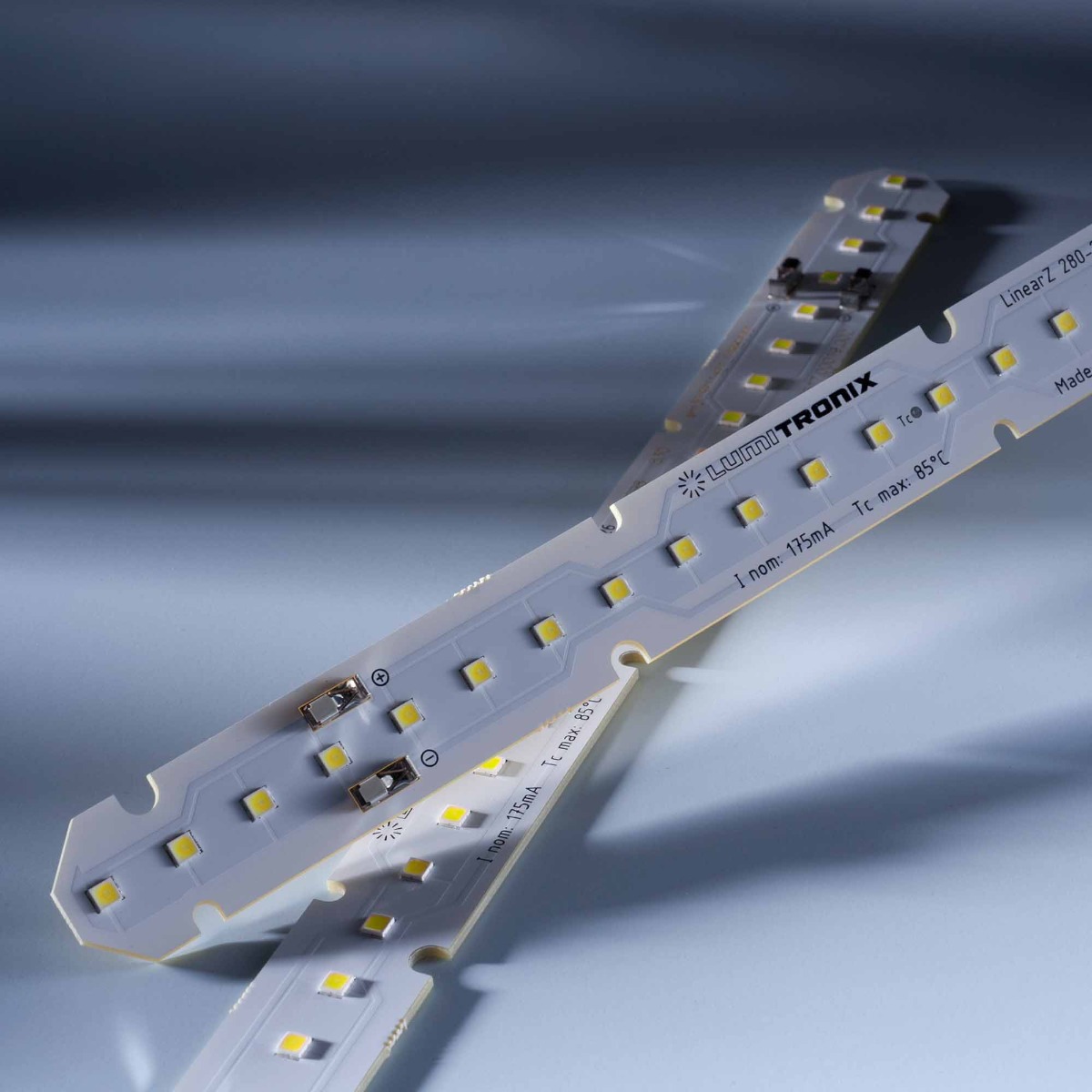 Build Your Own LumiBar-26-3098+ Nichia LED Strip Zhaga L28W2 White CRI 70-99 1800-7800K 175mA 26 LEDs 28cm (up to 4500lm/m)