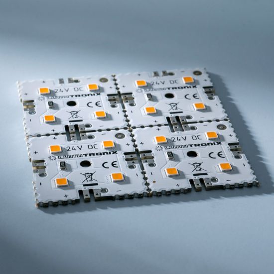 Nichia LED Backlight Module Matrix Mini 4 segments (2x2) 16 LEDs 24V White 2700K 1.92W 274lm