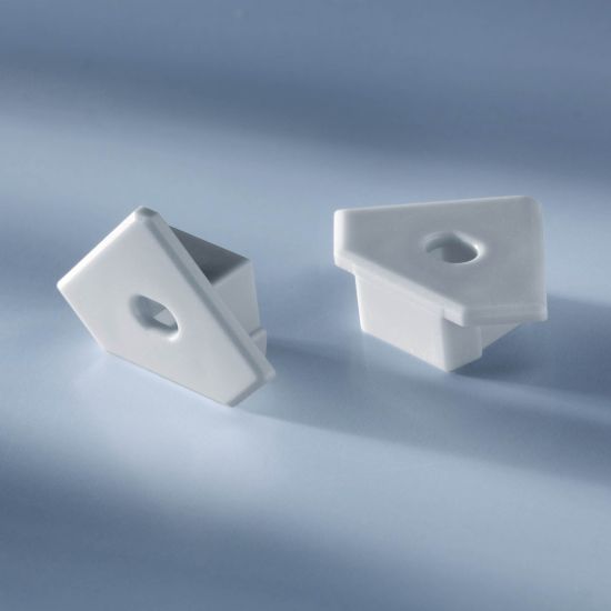 Open end cap for  Aluflex Aluminum Profile for LED strips corner 1020mm