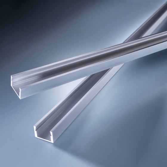 Aluminum profile Aluflex deep-flat for surface and cove LED strip lights 102cm