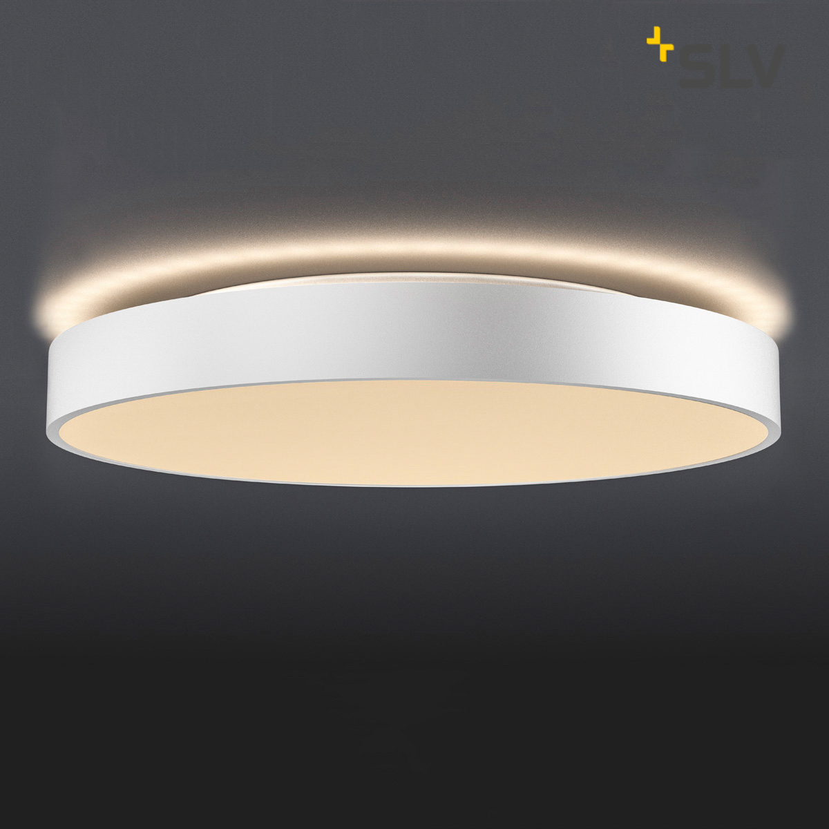 SLV Medo 60 CW Corona LED Wall and Ceiling Light white