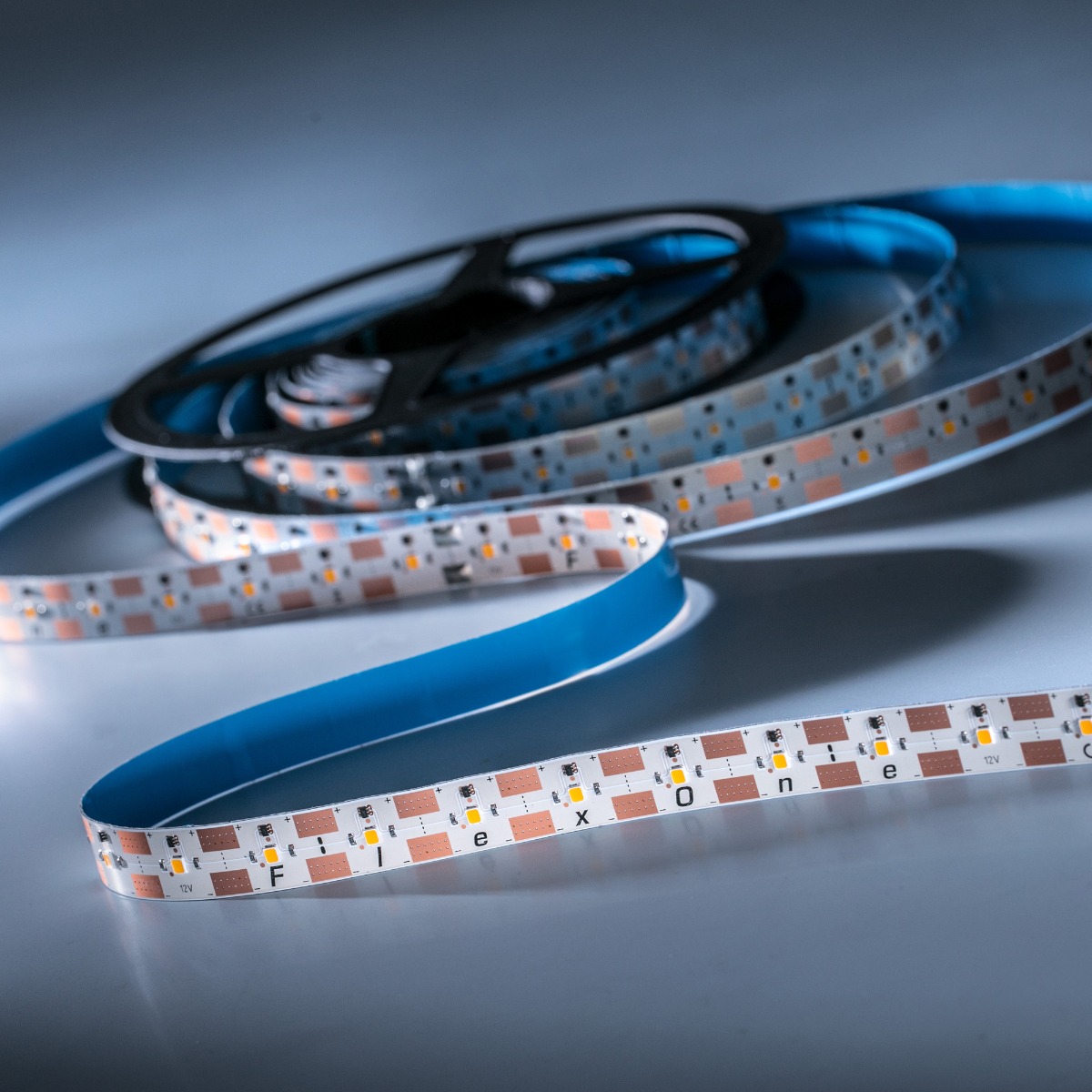 FlexOne3080 Samsung LED Strip warm white 2700K 11825lm 12V 50 LEDs/m 5m reel (2365lm/m 30W/m)