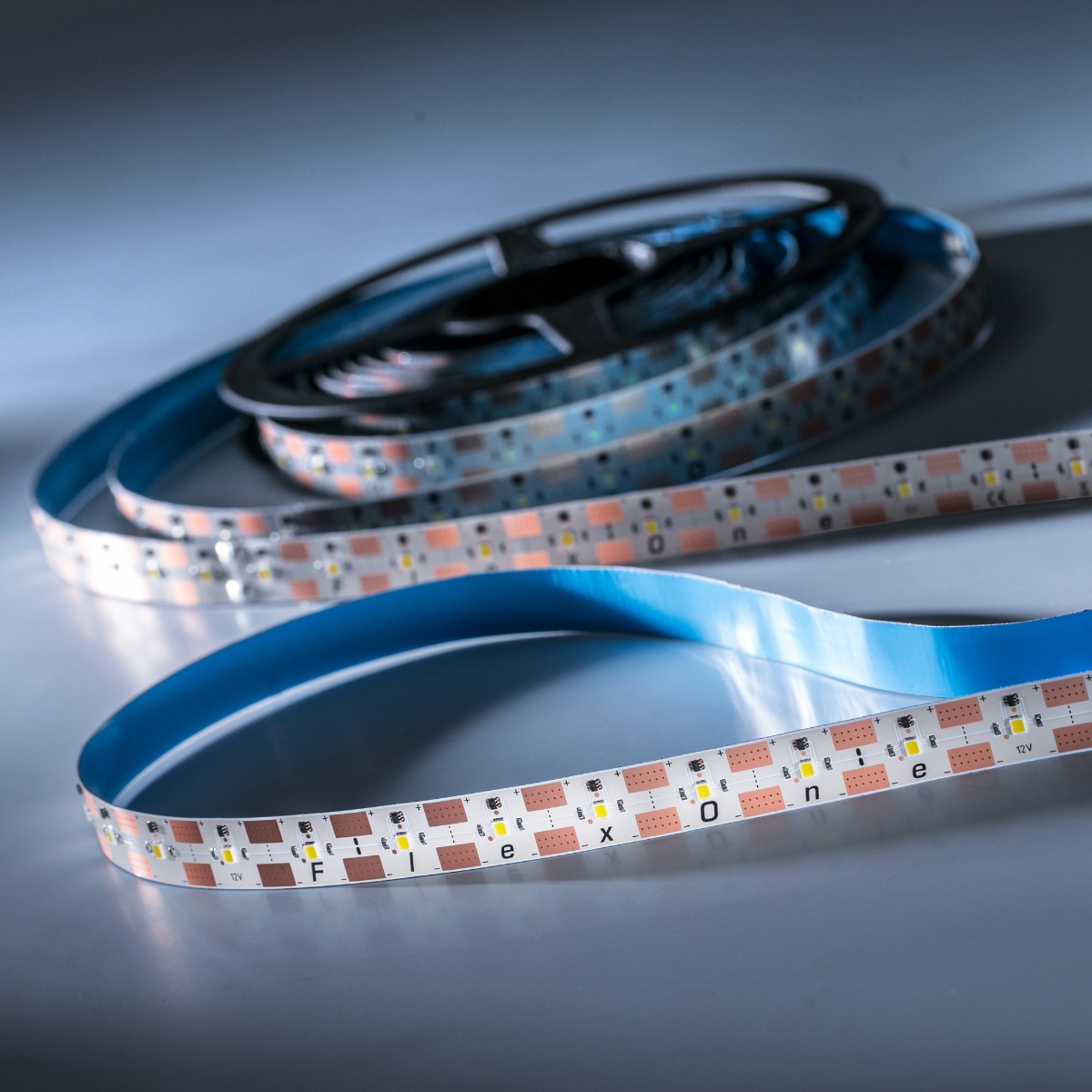 FlexOne3080 Samsung LED Strip pure white 4000K 12875lm 12V 50 LEDs/m 5m reel (2575lm/m 30W/m)