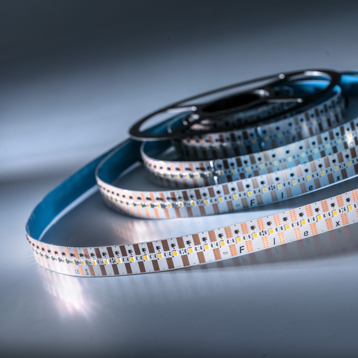 FlexOne4080 Samsung LED Strip cold white 6500K 19000lm 12V 100 LEDs/m 5m reel (3800lm/m 42W/m)