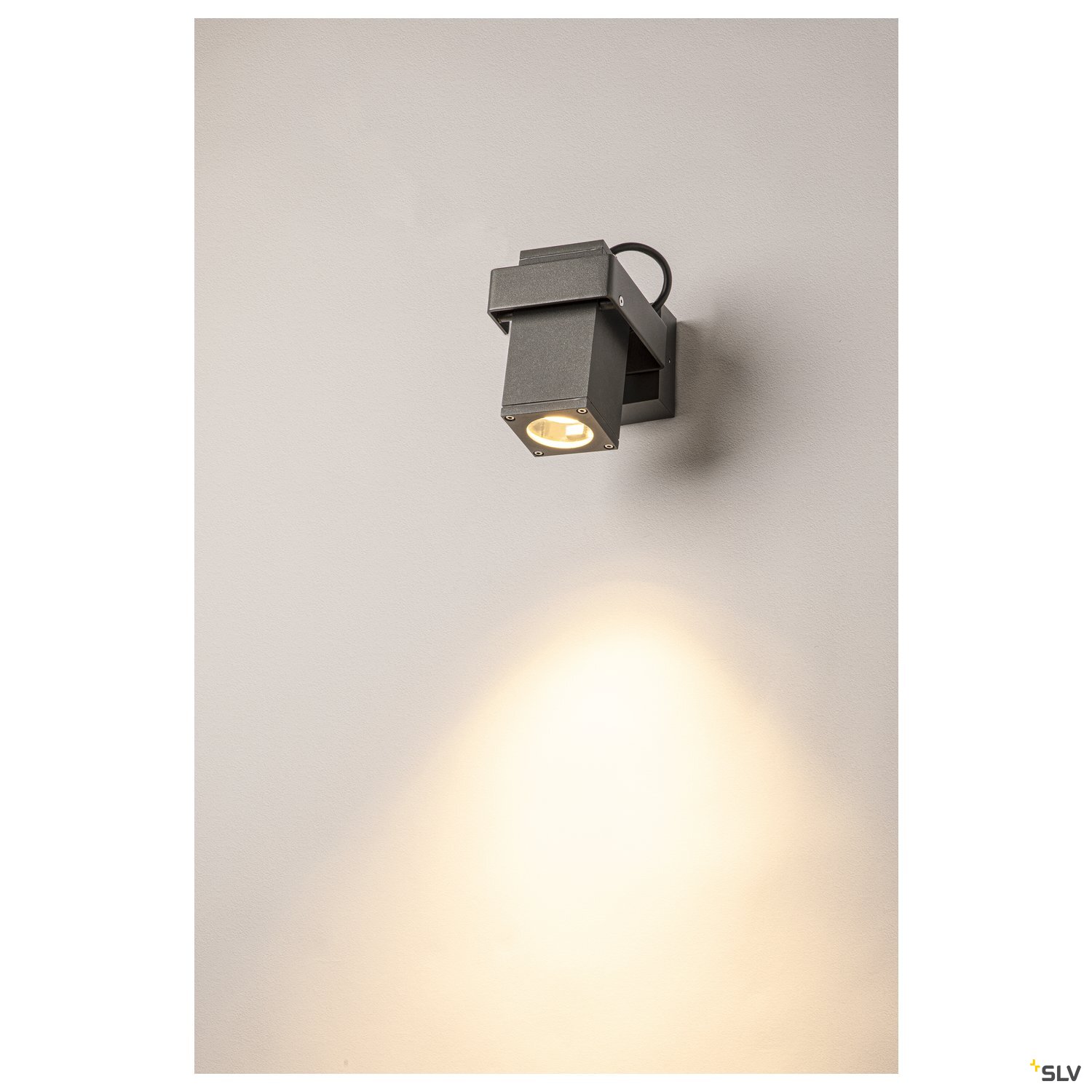 SLV Wall and Ceiling Light THEO BRACKET, GU10, anthracite, IP65