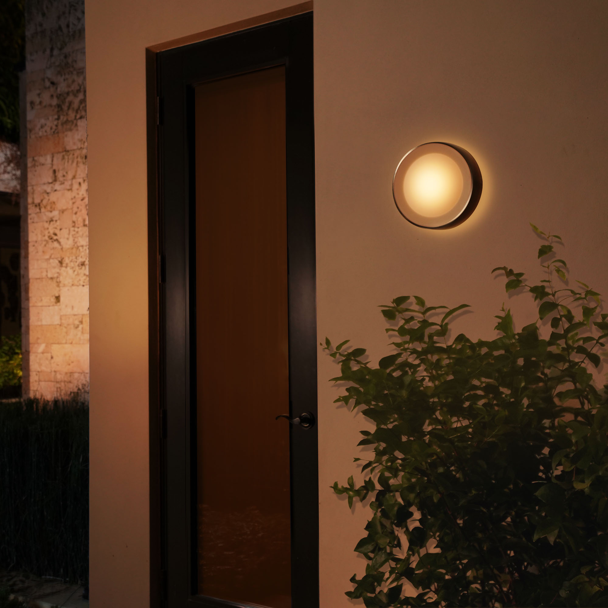 Philips Hue White and Color Ambiance LED Wall Light Daylo black 1050lm