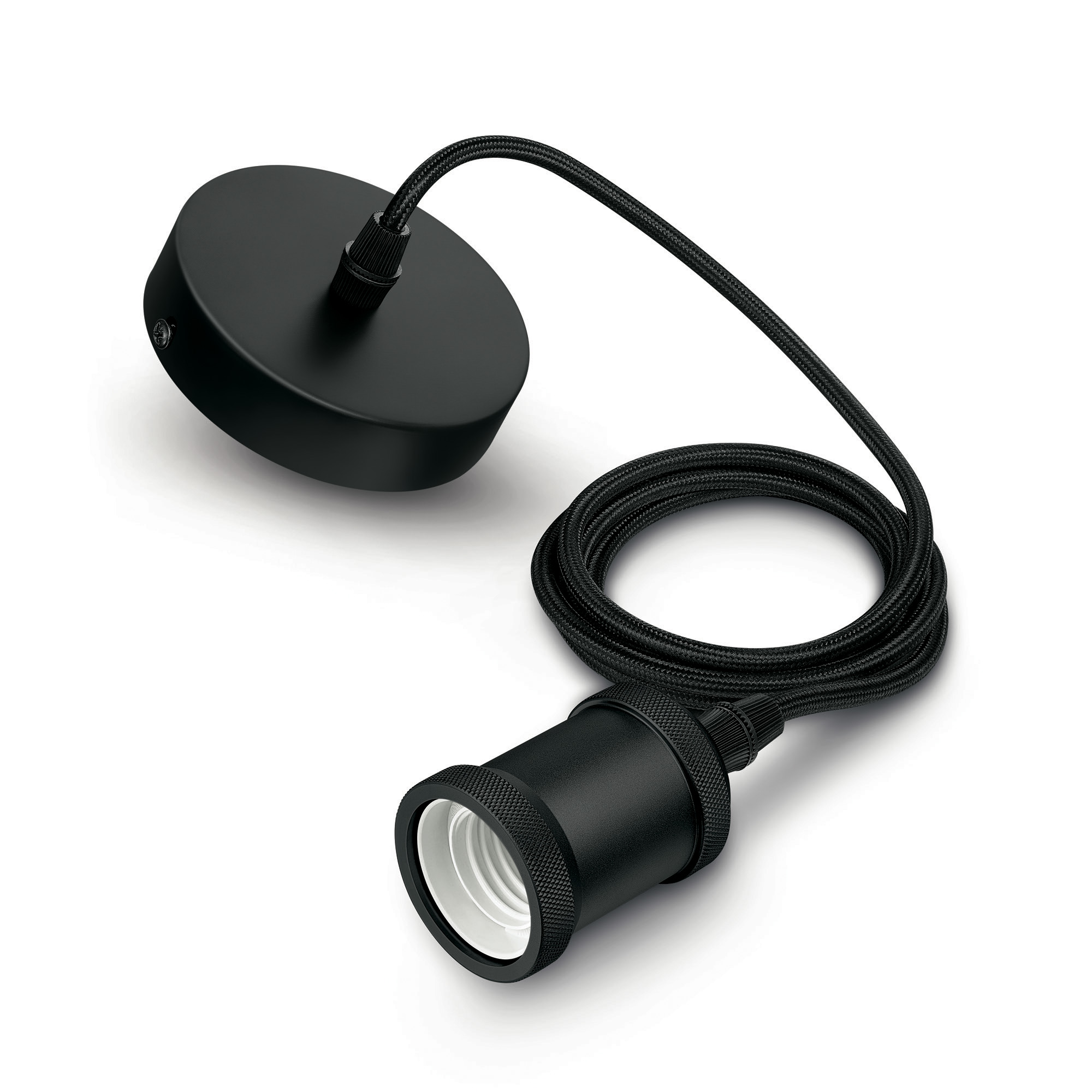 Philips Pendant Light Cord Modern E27 black