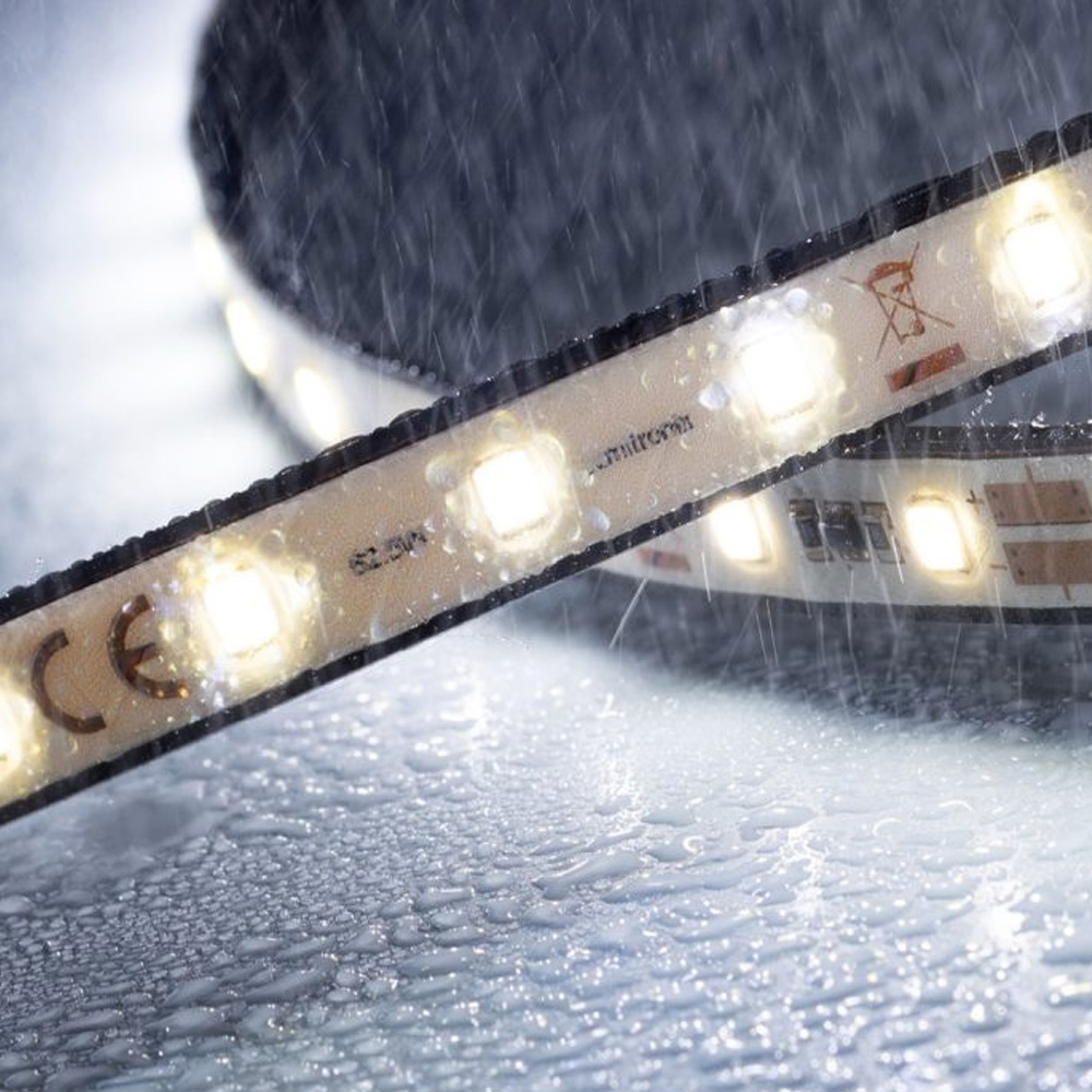 LumProtect IP67 LumiFlex3080 Seoul LED Strip pure white CRI80 4000K 14800lm 24V 140 LEDs/m 5m reel (2960lm/m 19.2W/m)