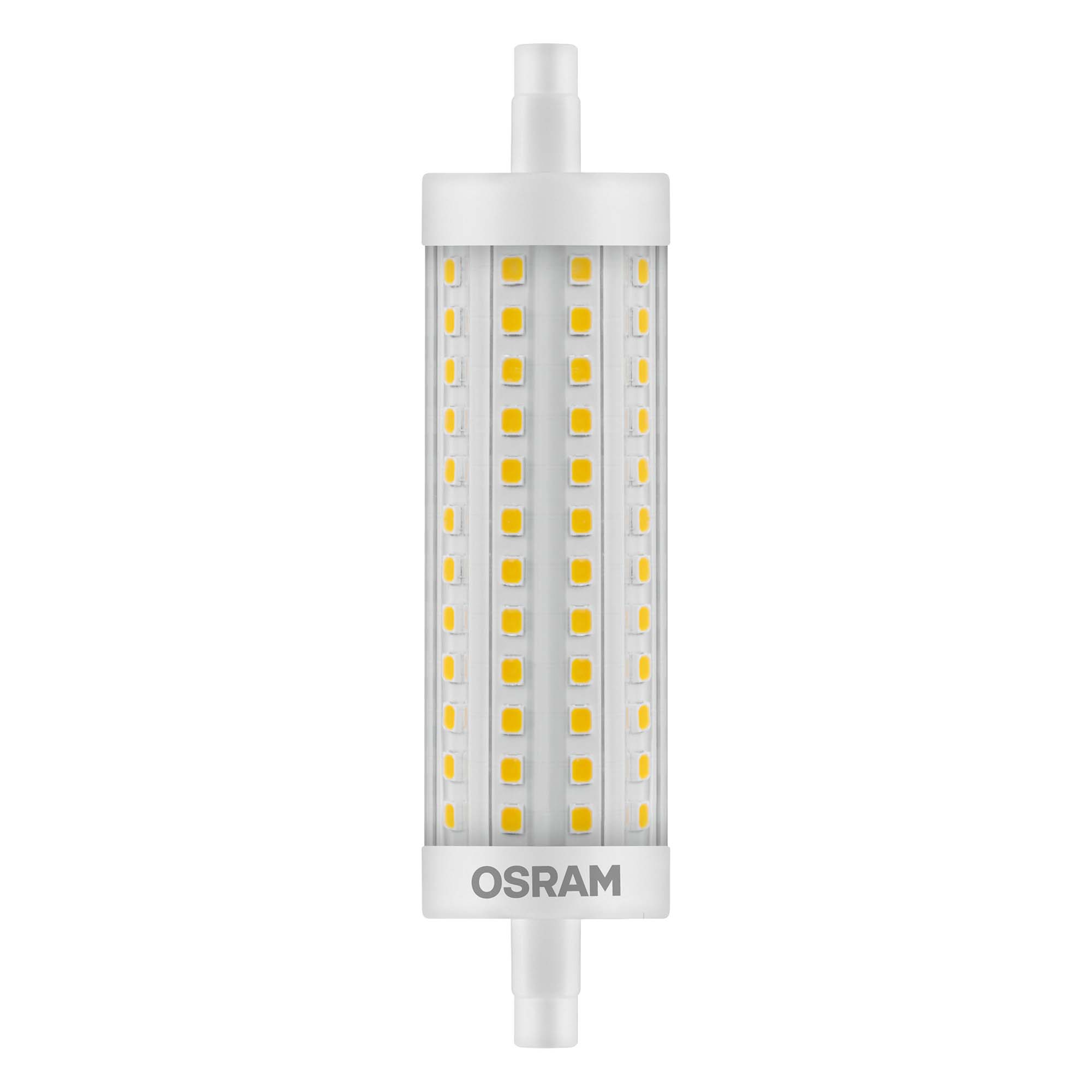 Osram LED STAR  LINE 118  HS 100 non-dim  12,5W 827 R7S 118mm 1521lm 2700K