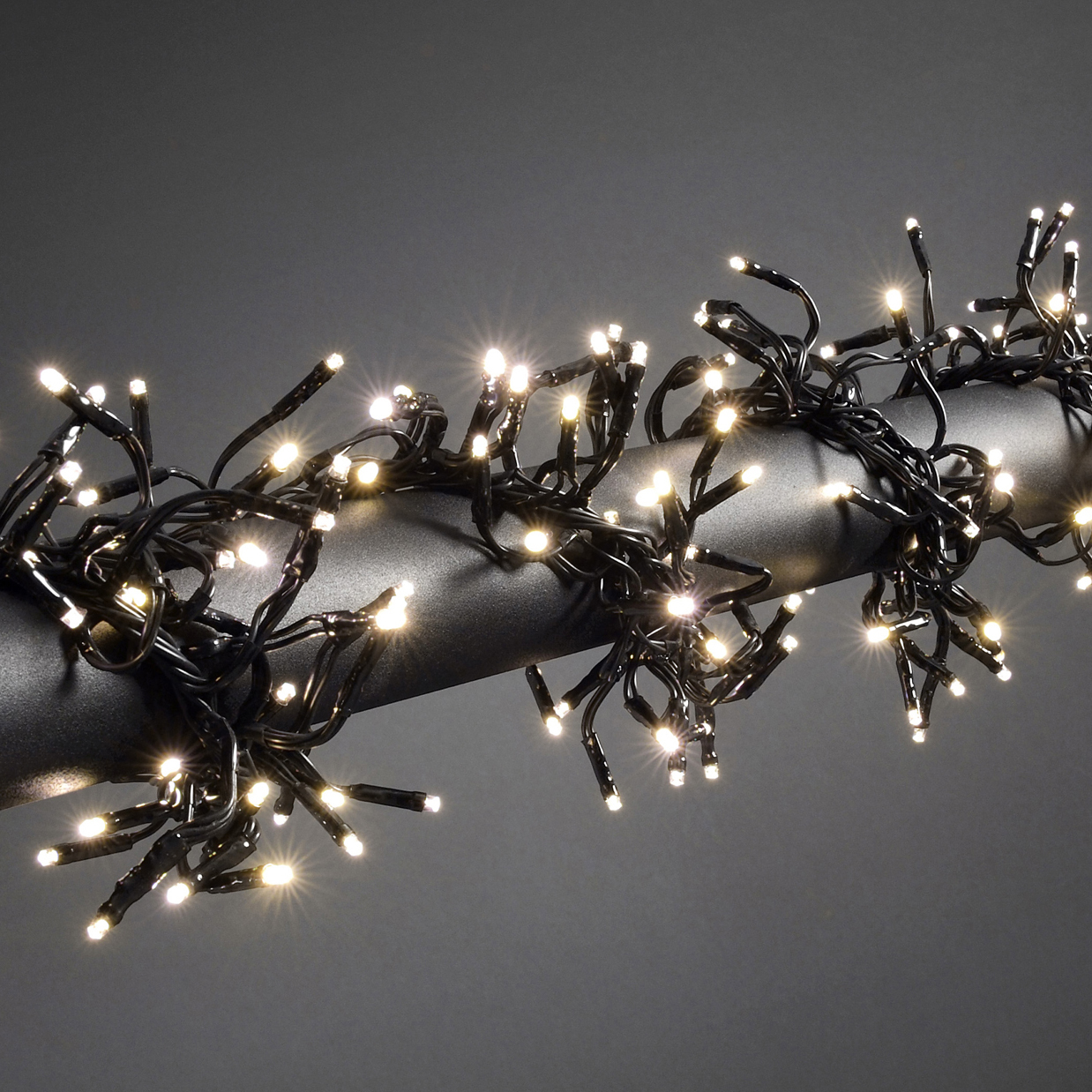 LED Cluster Chain of Lights, warm white 12m (960 LEDs), 8 Functions