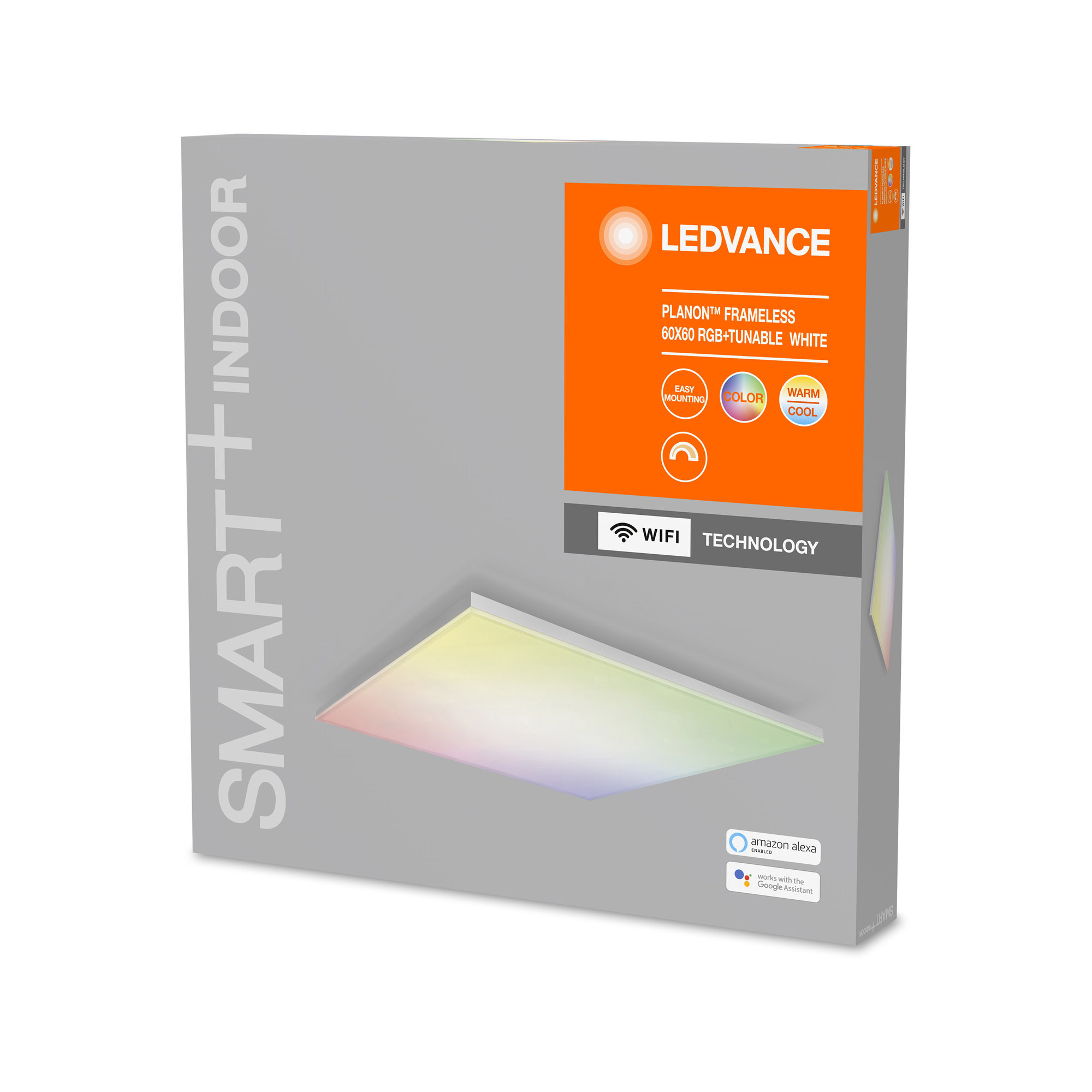 LEDVANCE SMART+ WiFi RGB Tunable White LED Panel PLANON FRAMELESS 60x60cm 3400lm