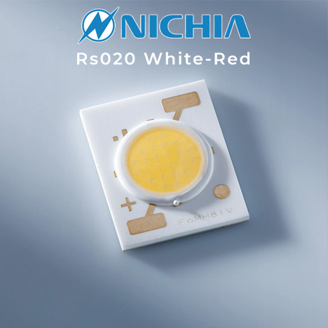 Nichia NJCWS024Z-V1 (Rs020) 15x12mm COB LED White-Red for meat lighting 5300K CRI 1290lm