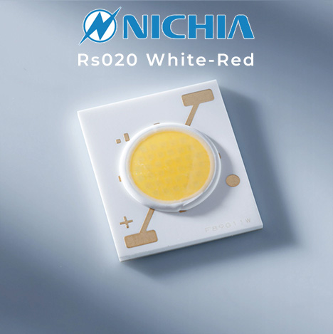 Nichia NVCWL024Z-V1 (Rs020) 19x16mm COB LED White-Red for meat lighting 5300K CRI 3330lm