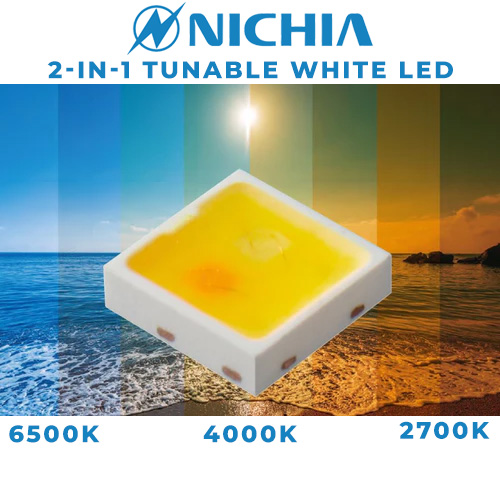 Nichia NF2W757G-MT 3030 757 Series SMD LED Tunable White 2700-6500K CRI80 32lm