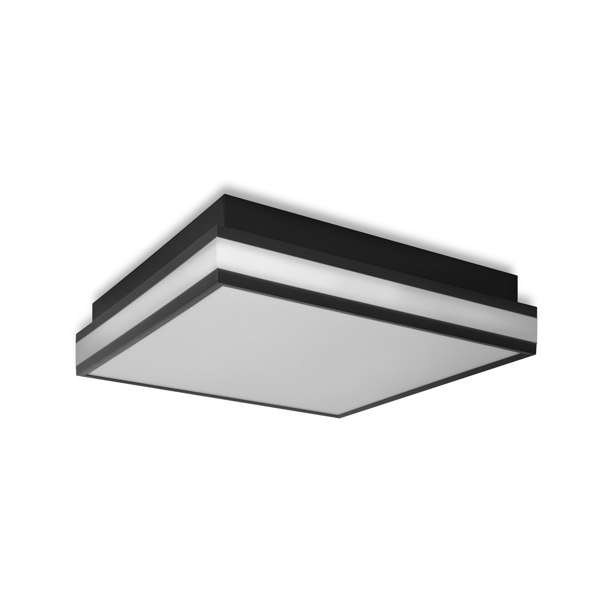 LEDVANCE SMART+ WiFi Tunable White LED Ceiling Light ORBIS MAGNET 300x300mm black 2500lm