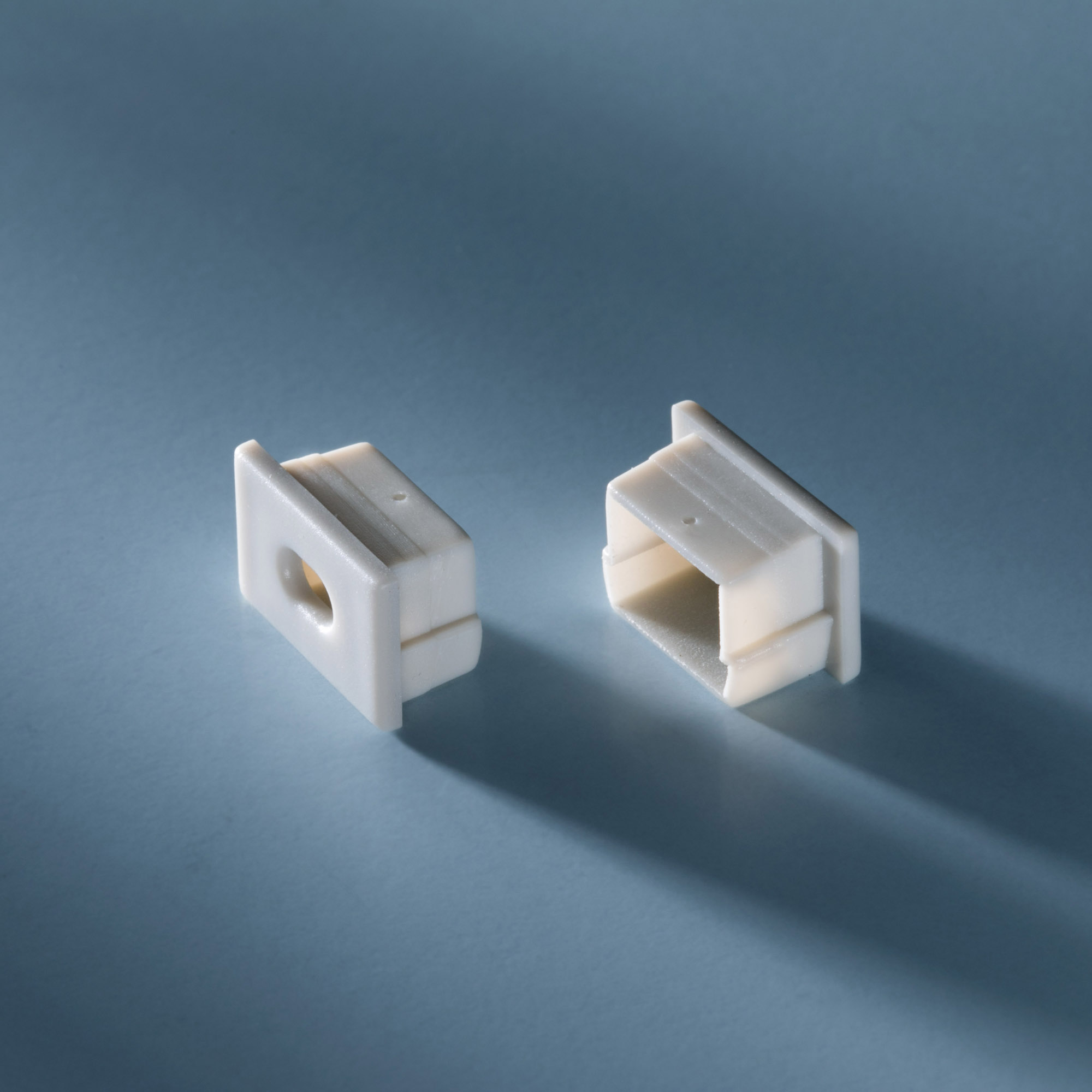 Aluminium Profile End Cap open deep