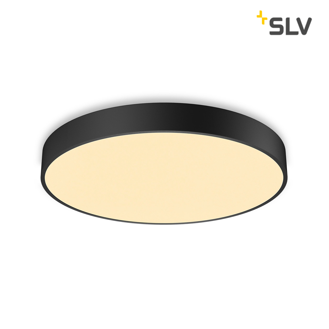 SLV Medo 60 CW Corona LED Wall and Ceiling Light black