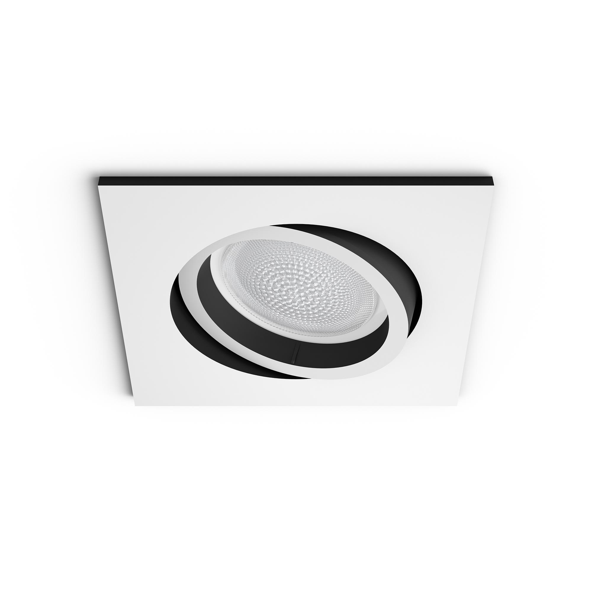 Philips Hue White and Color Ambiance Centura Recessed LED Spot square white 350lm