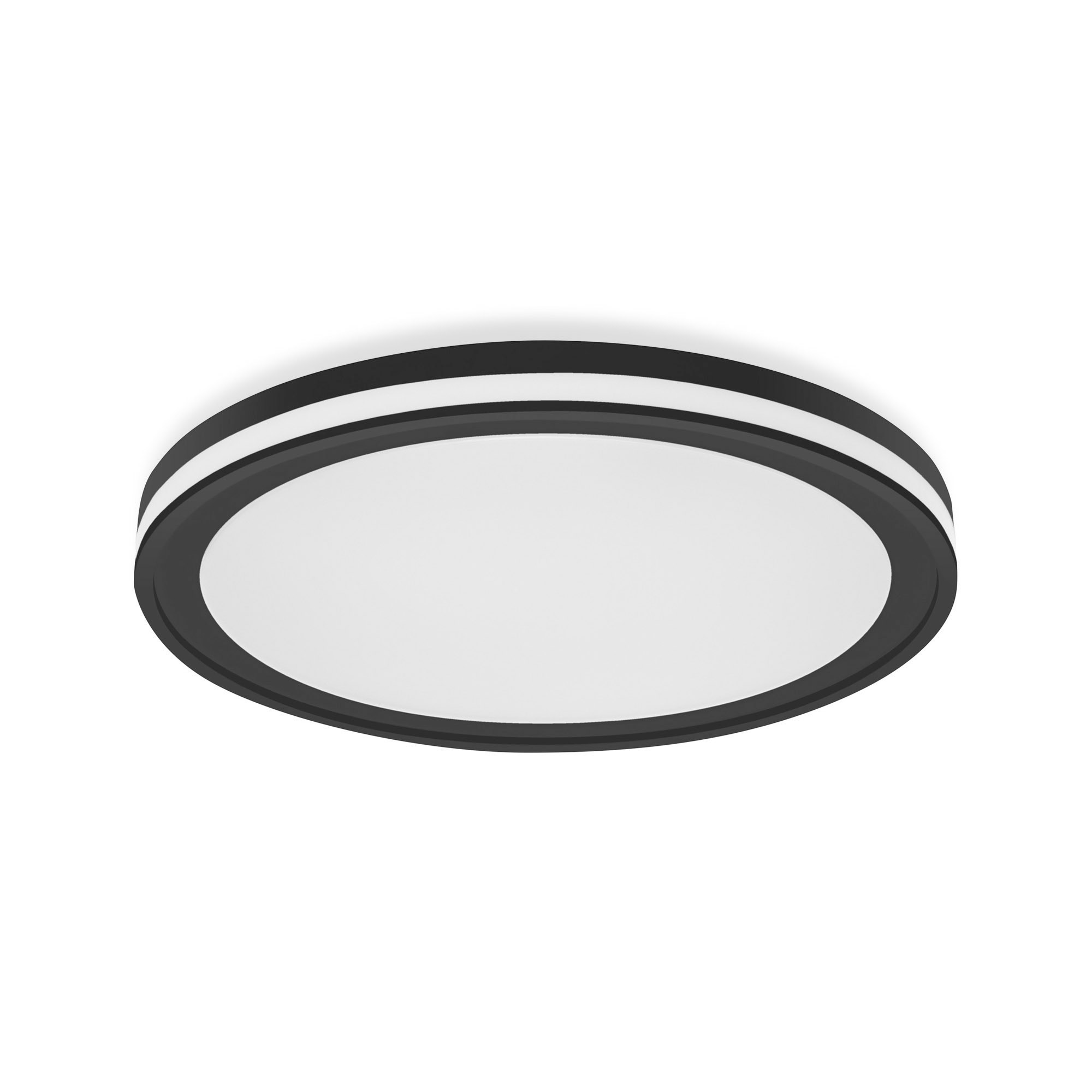 LEDVANCE SMART+ WiFi Tunable White RGB LED Ceiling Light ORBIS Circle 460mm black 2400lm