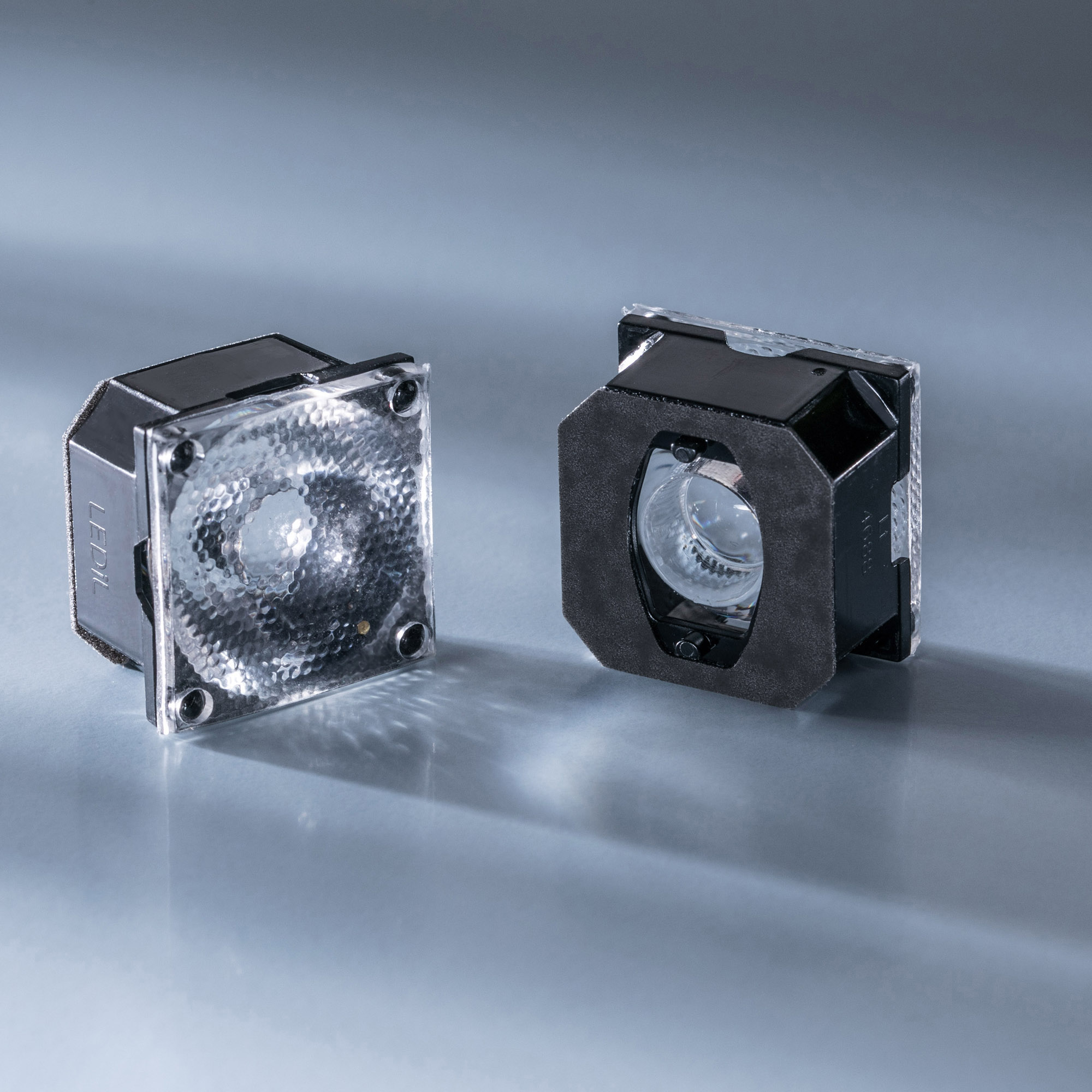 Ledil Lens FCA15007_G2-ROSE-UV-SS 12-15 deg for Nichia UV LED NVSU233A and Powerbar V3 365, 385nm UV