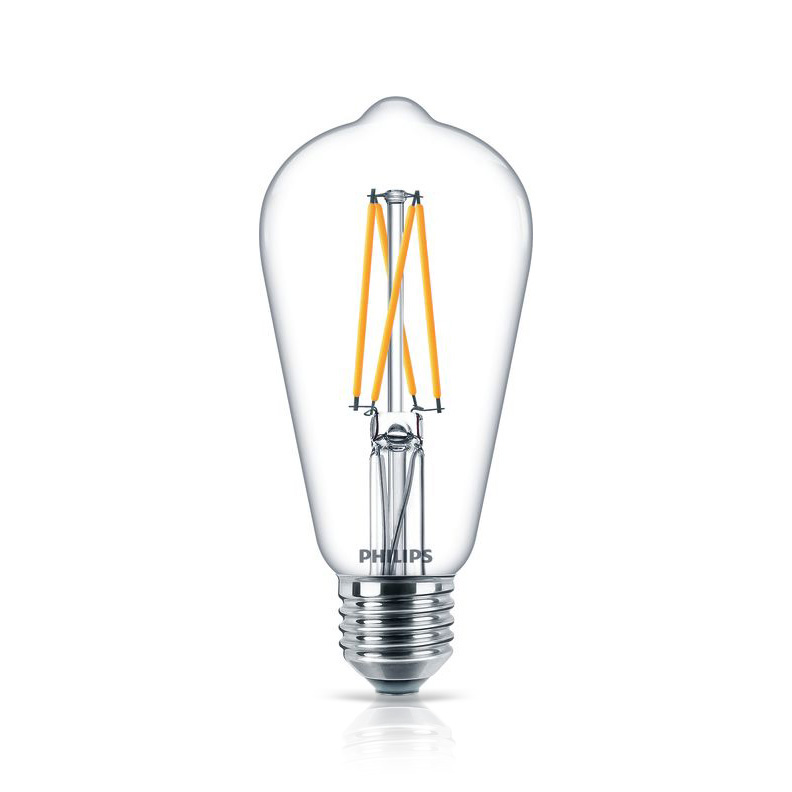 Philips MASTER Value LEDbulb 5.9-60W E27 927 ST64 clear DimTone 806lm