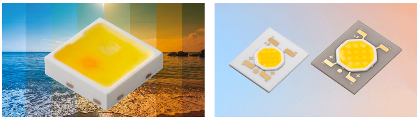 Nichia 2-1 Tunable white LEDs NF2W757G-MT NJCWL024Z-V1MT NVCWJ024Z-V1MT