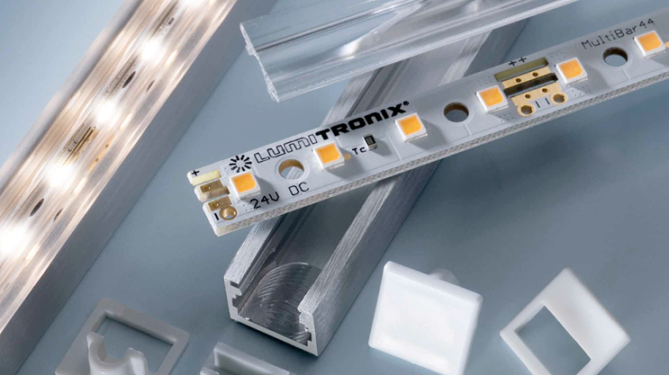  Professional Multibar Nichia LED Strips, Plug & Play, CRI90+, flux up to 1600 lm/m