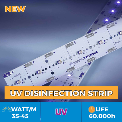 Professional Nichia UVA LED solutions for Continuous Disinfection of Bacteria and Viruses (including COVID-19)