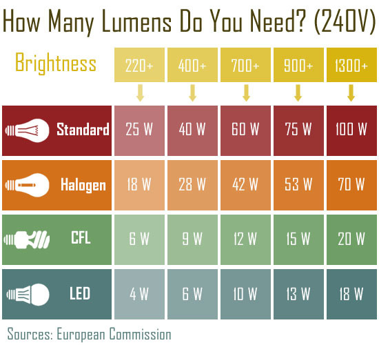 LED: Energieeffizienz pur
